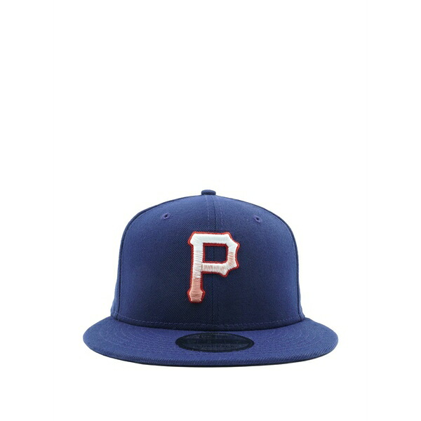 ニュー内鰓 メンズ 鳥打ち帽 付属物 9fifty pittsburgh pirates snapback cap Blue