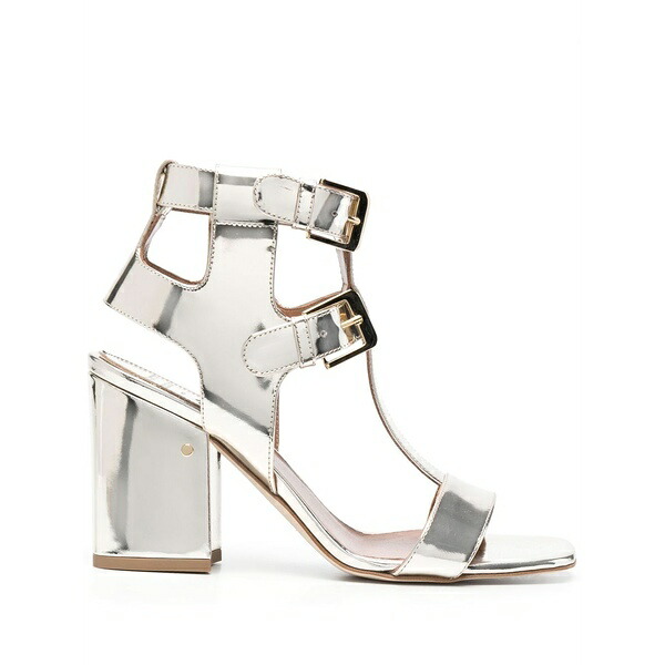 ローレンス ディケイド レディース サンダル シューズ Sandra 90粍 metallic sandals Gold