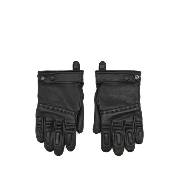 マルタンマルジェラ メンズ グローブ 添え物 Leather gloves Black
