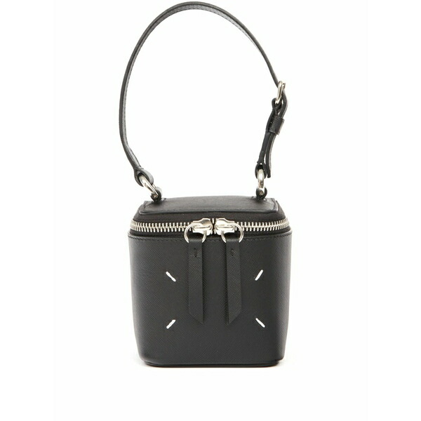 マルタンマルジェラ メンズ トートバッグ 御徒面子 Mini box bag Black