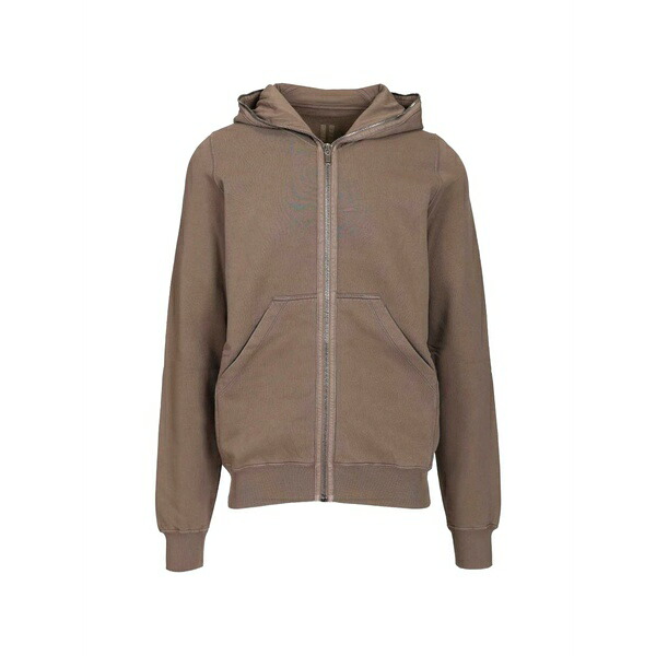 リックオウエンス メンズ パーカー・スウェットシャツ アウター Jumbo cotton hoodie  Brown