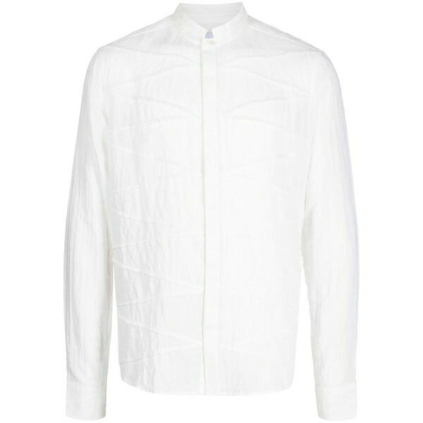 非公式棚卸し資産 メンズ ティーシャツ トップス Sun tzu exposed-seam shirt White