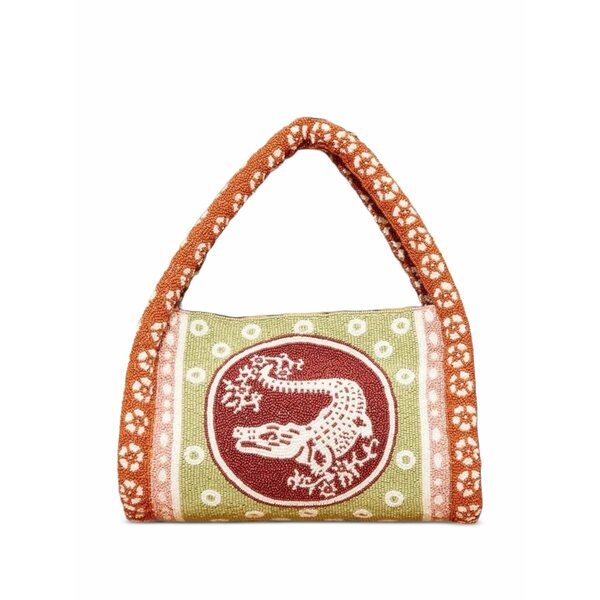 アレメ レディース ハンドバック 御徒面子 Alberta mini bag Green