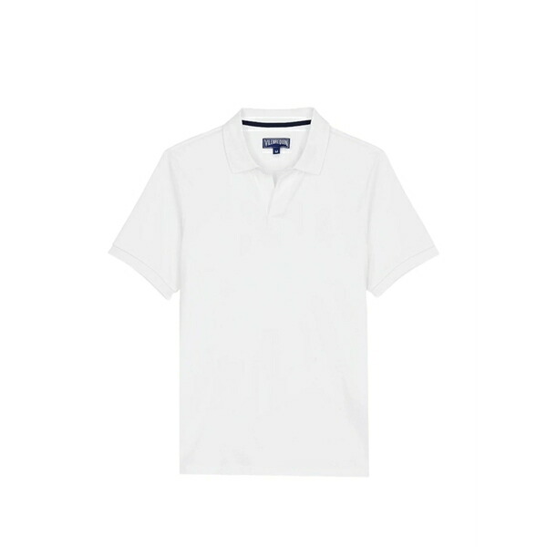 ヴィルブレクイン メンズ スポーツシャツ トップス Short-sleeve polo shirt White