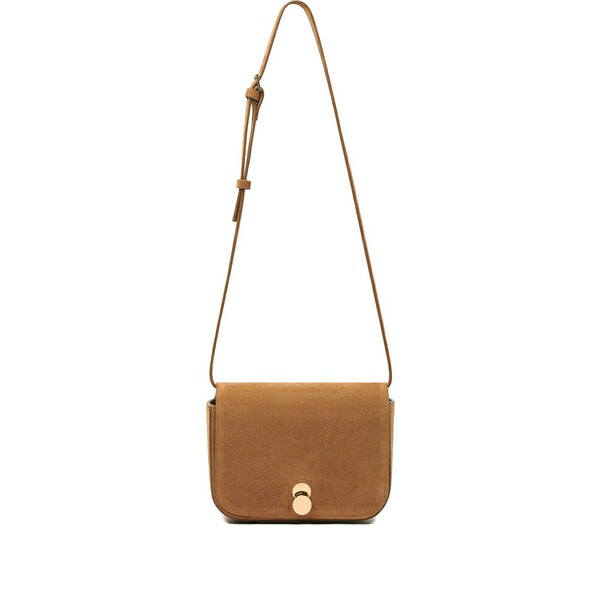 ファビアナ フィリッピ レディース ハンドバック 御徒面子 Eclissi turnlock crossbody bag Brown