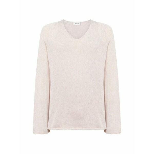 ラネウス メンズ 編み物\u0026ティーシャツ アウター V-neck jumper Neutrals