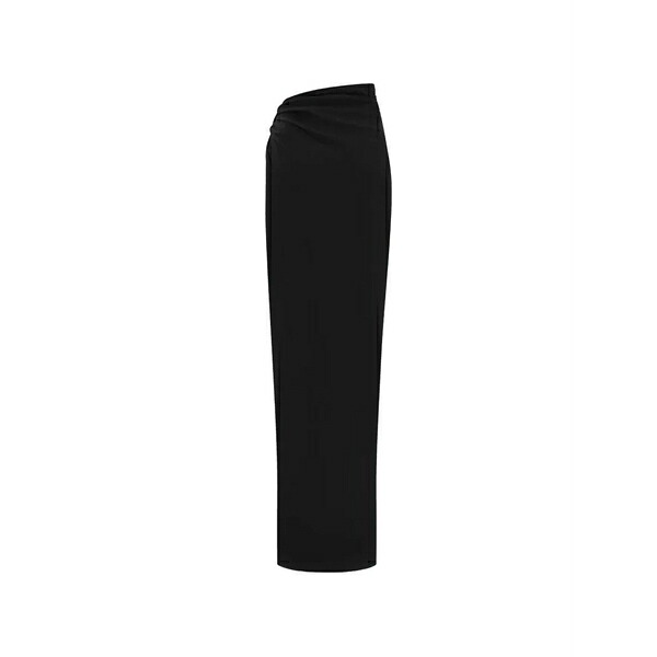 ゲージ81 レディース スコート ボトムス Paita draped maxi skirt Black