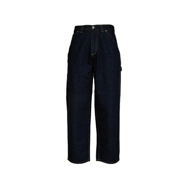 鉄道車両ハート形 メンズ ジーンズズボン下 ボトムス Belmont trousers Blue