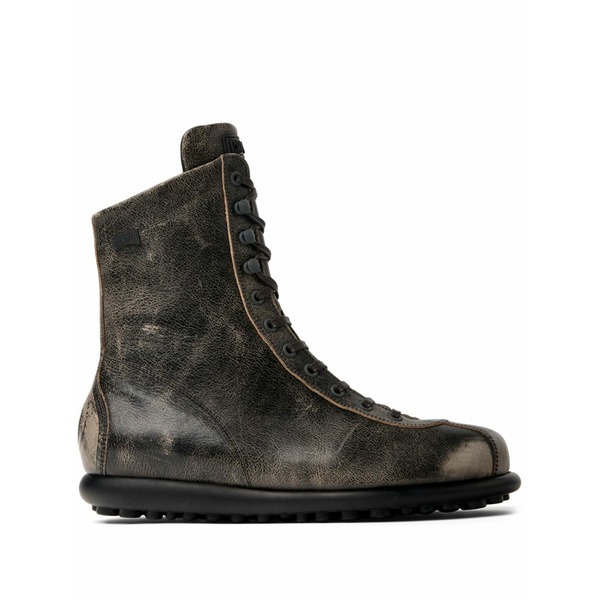 カンペール レディース ブーツ シューズ Ariel lace-up leather boots  Brown