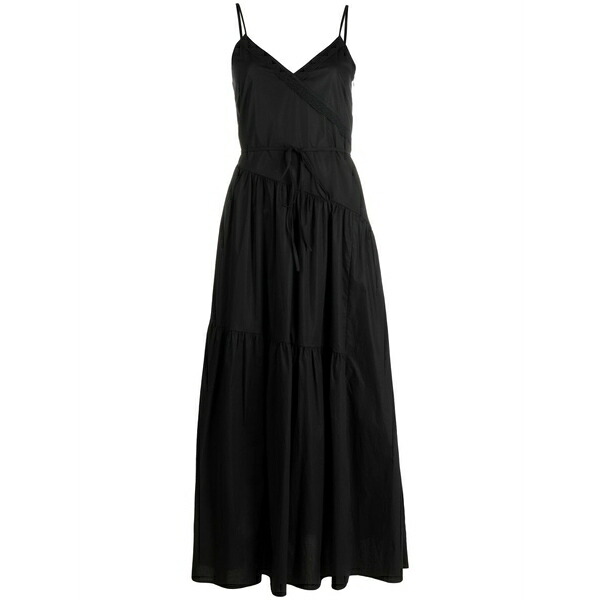 ツイン仕掛ける レディース 衣装 トップス Sleeveless long dress Black