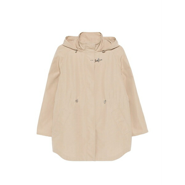 フェイ レディース 厚地の外套 アウター Hooded parka coat Neutrals