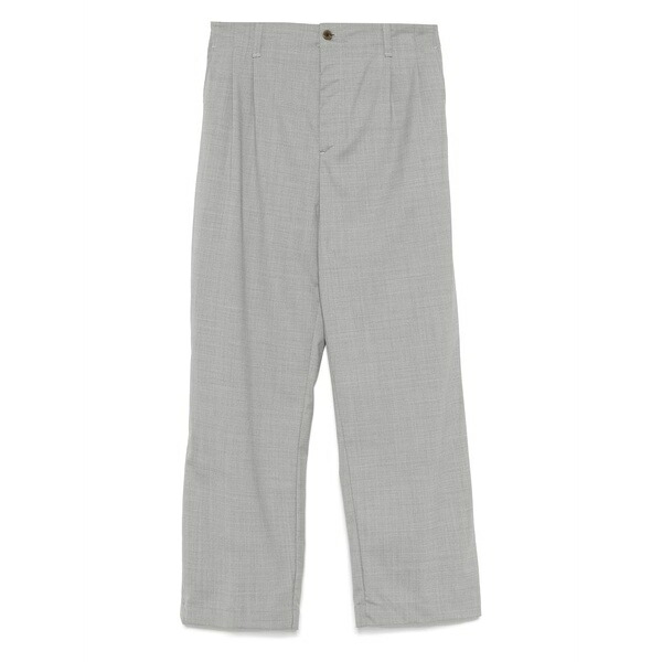 ミース メンズ 心地よいズボン下 ボトムス Straight-leg trousers Grey
