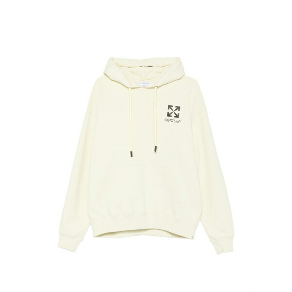 象牙色 メンズ パーカー・スウェットシャツ アウター Arrow hoodie Green