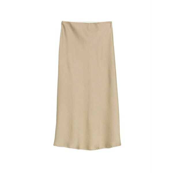 素っ気ない玉蜀黍 レディース スコート ボトムス Ura a-line MIDI skirt Neutrals