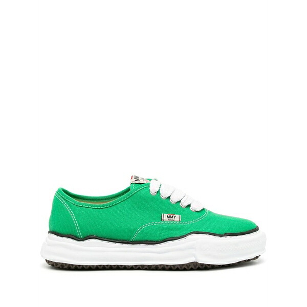 ミハラヤスヒロ レディース スニーカー シューズ Baker lace-up low-top sneakers Green