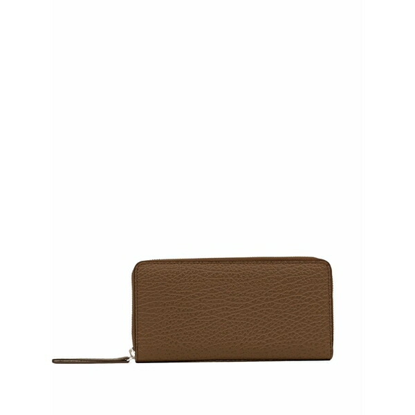 マルタンマルジェラ メンズ 札入れ 佩び物 Leather wallet Brown