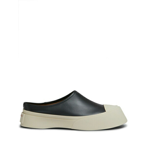 マルニ メンズ サンダル シューズ Mary jane leather slippers  Black