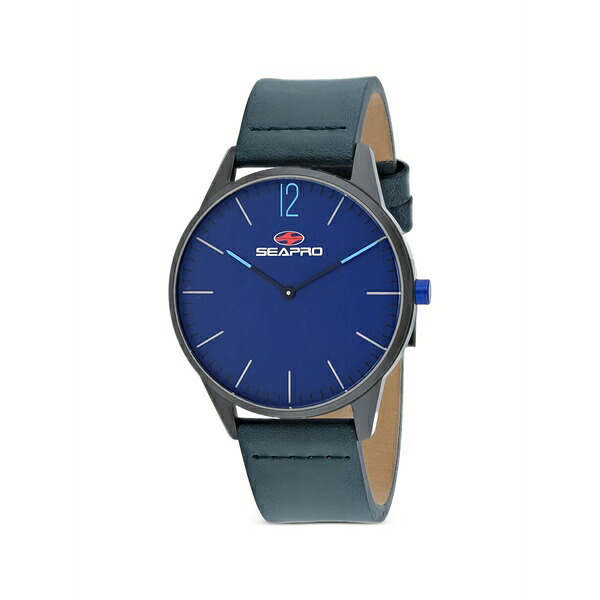 セアポロ メンズ ウオッチ 付属物 Black hole 40粍 watch Blue