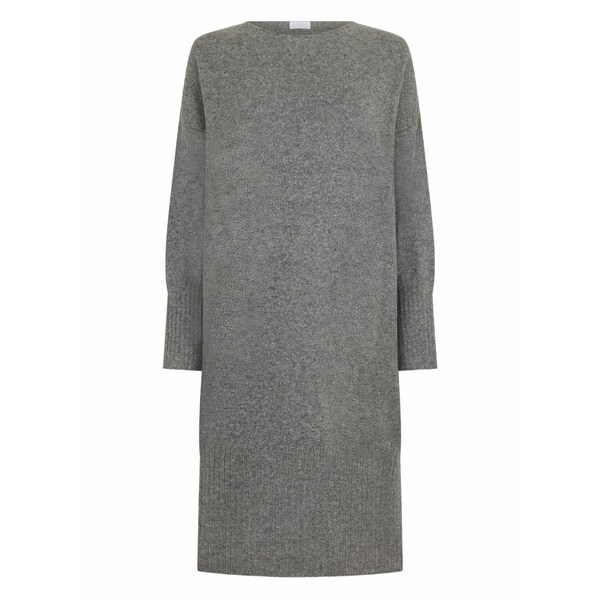 マロ レディース ワンピース トップス Knitted midi dress Grey|asty