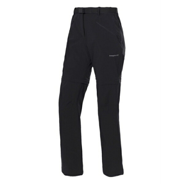 トランゴワールド レディース 心地よいズボン下 ボトムス Buhler zip-fly performance trousers Black