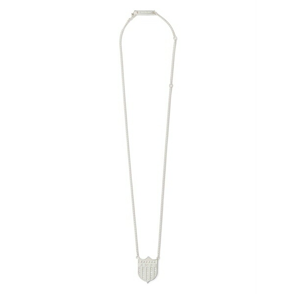 アンブッシュ メンズ 首飾り・チョー鉄道車両 付属物 Varsity shield pendant necklace Silver