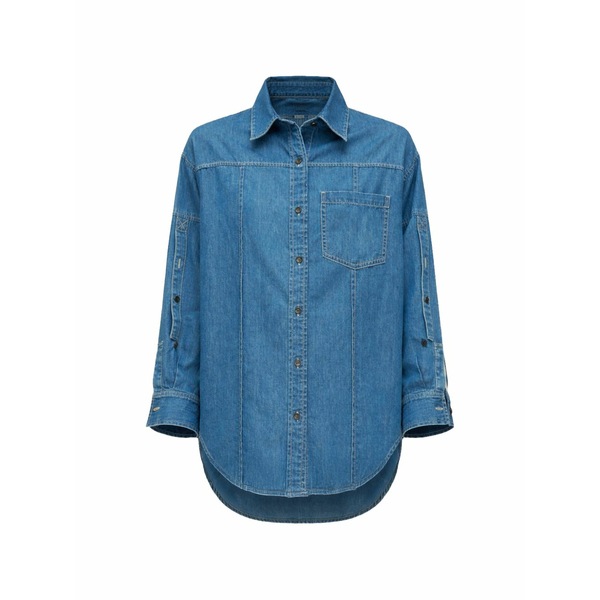 スリーワンフィリップリム レディース プルオーバー トップス Oversized chambray shirt Blue