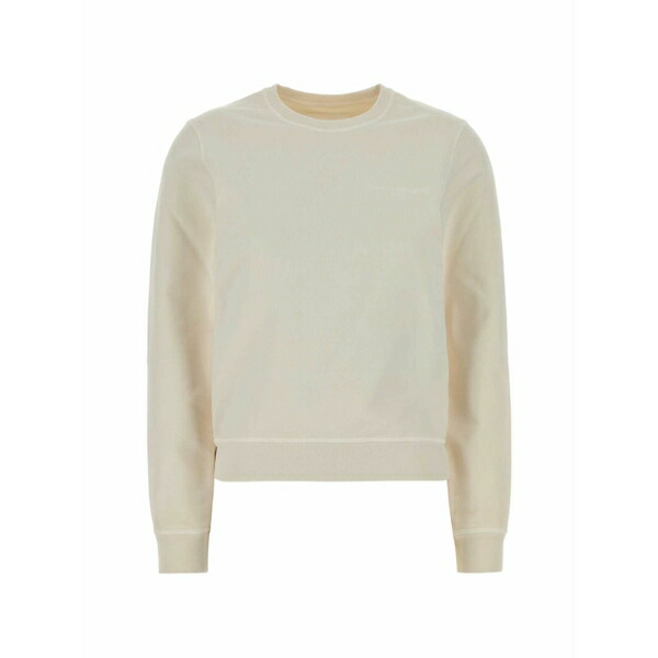 マルタンマルジェラ レディース 編み物\u0026スウェーター アウター Four-stitch cotton sweatshirt Neutrals