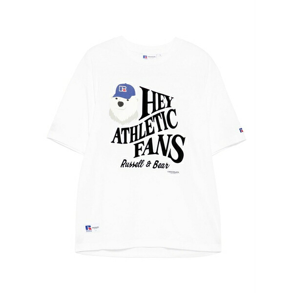 チョコレート メンズ Tシャツ トップス Graphic-print t-shirt White|asty