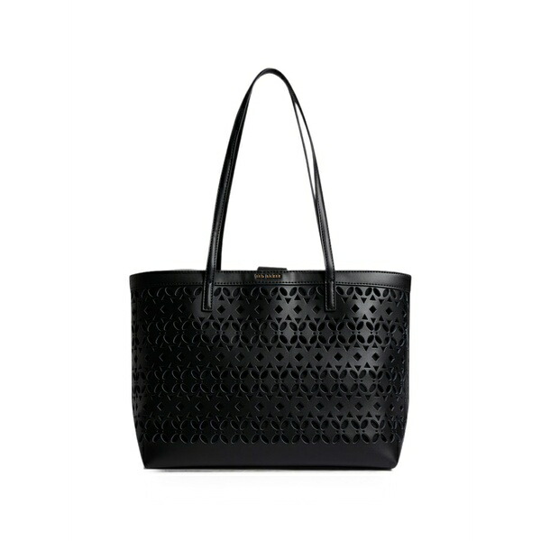 テッドベーカー レディース ショルダーバッグ バッグ Lissyna cut-out leather shoulder bag Black｜asty