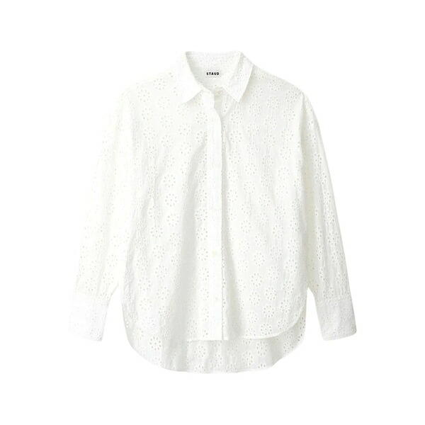 ステゥド レディース プルオーバー トップス Colton shirt  White