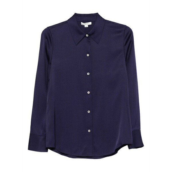 ヴィンス レディース プルオーバー トップス Button-front shirt Blue