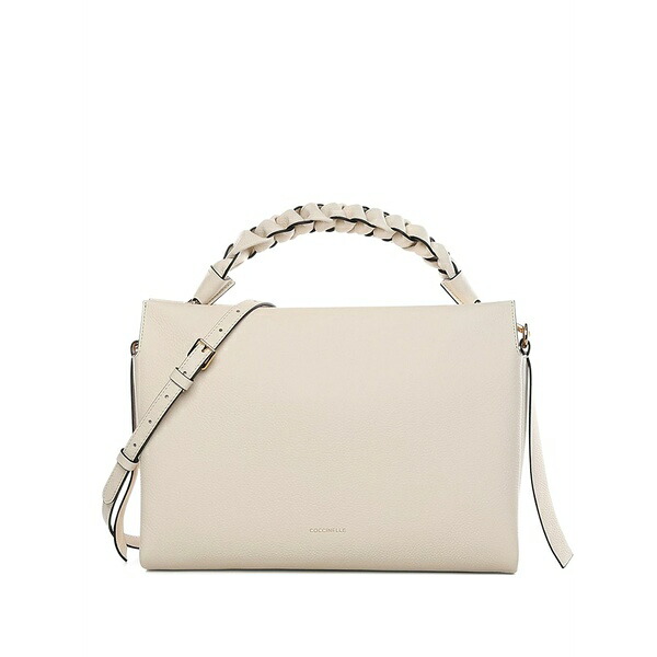 コチネレ レディース トートバッグ 御徒面子 Medium boheme braided-handle tote bag Neutrals