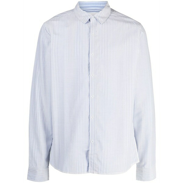 プライベートストック メンズ シャツ トップス Kissinger cotton shirt Blue|asty