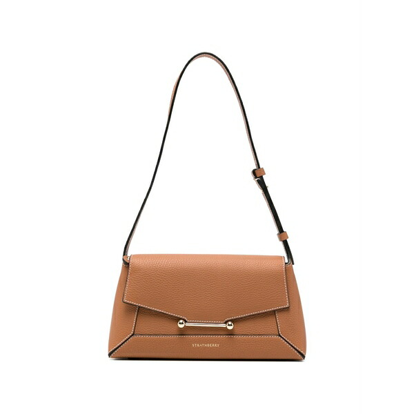 ストラスベリー レディース ショルダーバッグ 御徒面子 Mosaic shoulder bag Brown