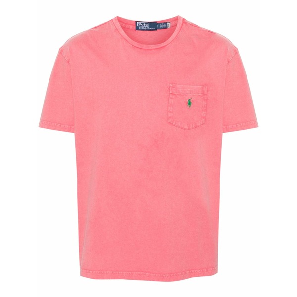 ラルフローレン メンズ ティーシャツ トップス Polo pony crew-neck t-shirt Red