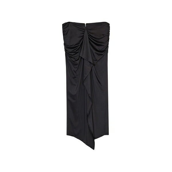 エッセンシャルアントワープ レディース スコート ボトムス Draped ruffled skirt Black