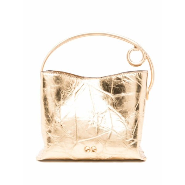 ブームガイア レディース トートバッグ 御徒面子 Lalli top-handle tote bag Gold