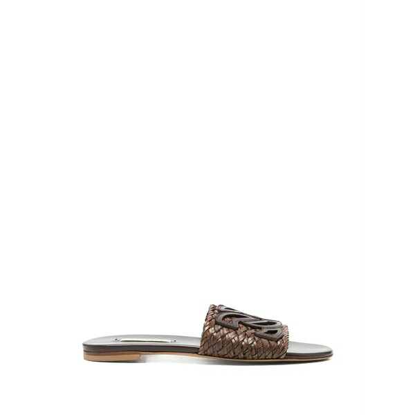 カサディ レディース サンダル シューズ Braided sandals Brown