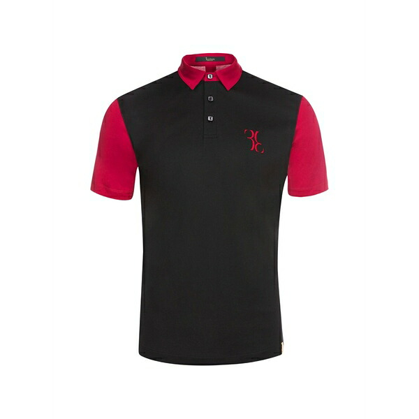 ビリオネア メンズ スポーツシャツ トップス Double b polo shirt Red