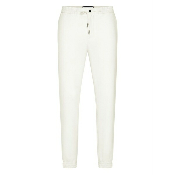 フィリップ飾り気の無い メンズ 心地好いズボン下 ボトムス Logo-patch track pants White
