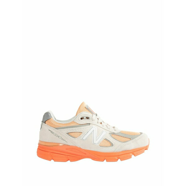 ニュー平衡にする メンズ スニーカー シューズ 990v4 mesh-panel sneakers Neutrals