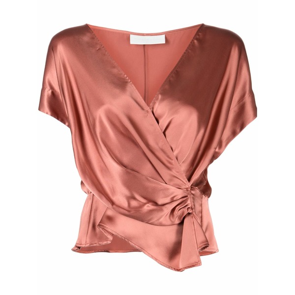 ミシェルメゾン レディース プルオーバー トップス Open-neck top  Brown