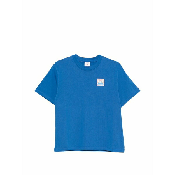 カサブランカ レディース ティーシャツ トップス Short-sleeves t-shirt Blue