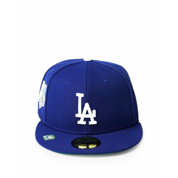 ニュー内鰓 メンズ 鳥打ち帽 付属物 59fifty mlb jackie robinson day baseball cap Blue