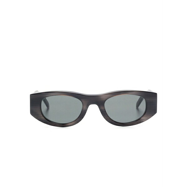 ティエリー ラスリー メンズ サングラス・アイウェア 添え物 Mastermindy sunglasses Black