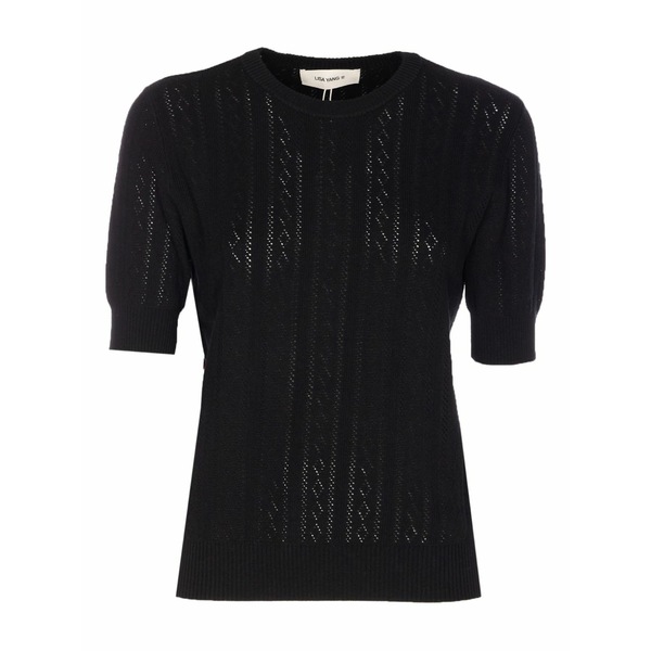 リサ・ヤン レディース ティーシャツ トップス Nika short-sleeved t-shirt Black