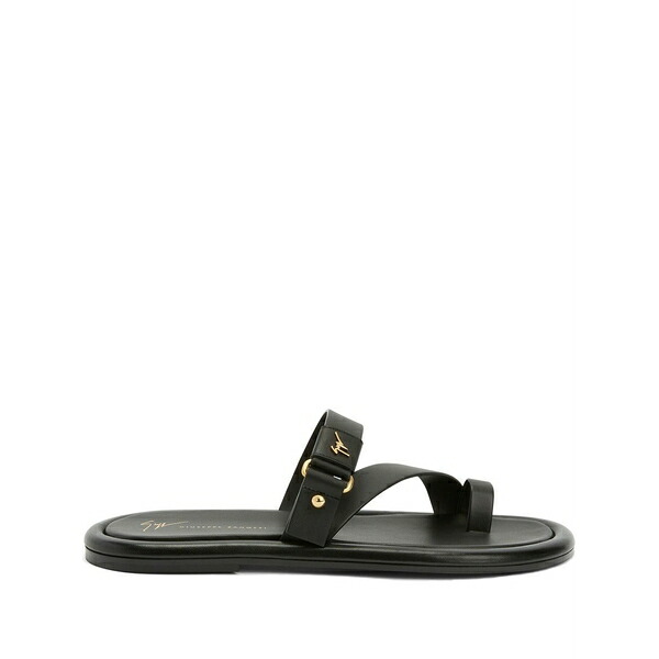 ジュゼッペザノッティ メンズ サンダル シューズ Taanguy leather sandals Black