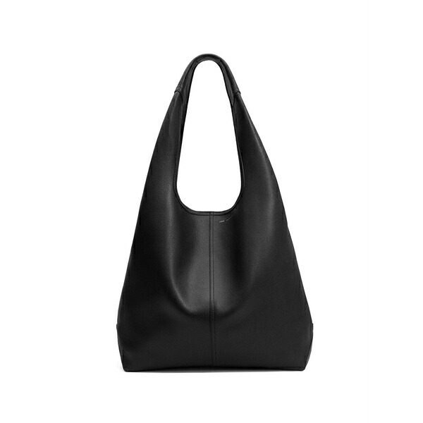 意中の女 メンズ ショルダーバッグ 御徒面子 Etienne leather tote bag Black