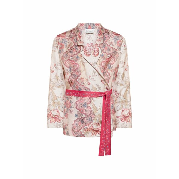 ピエール＝ルイ・マシア メンズ 厚地の外套 アウター Floral-patterned sash jacket Neutrals
