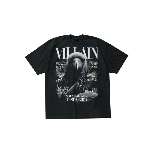 ダブレット メンズ プルオーバー トップス Short-sleeves t-shirt Black